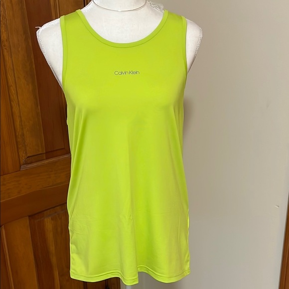Calvin Klein Neon Green Tank Top - Picture 2 of 4